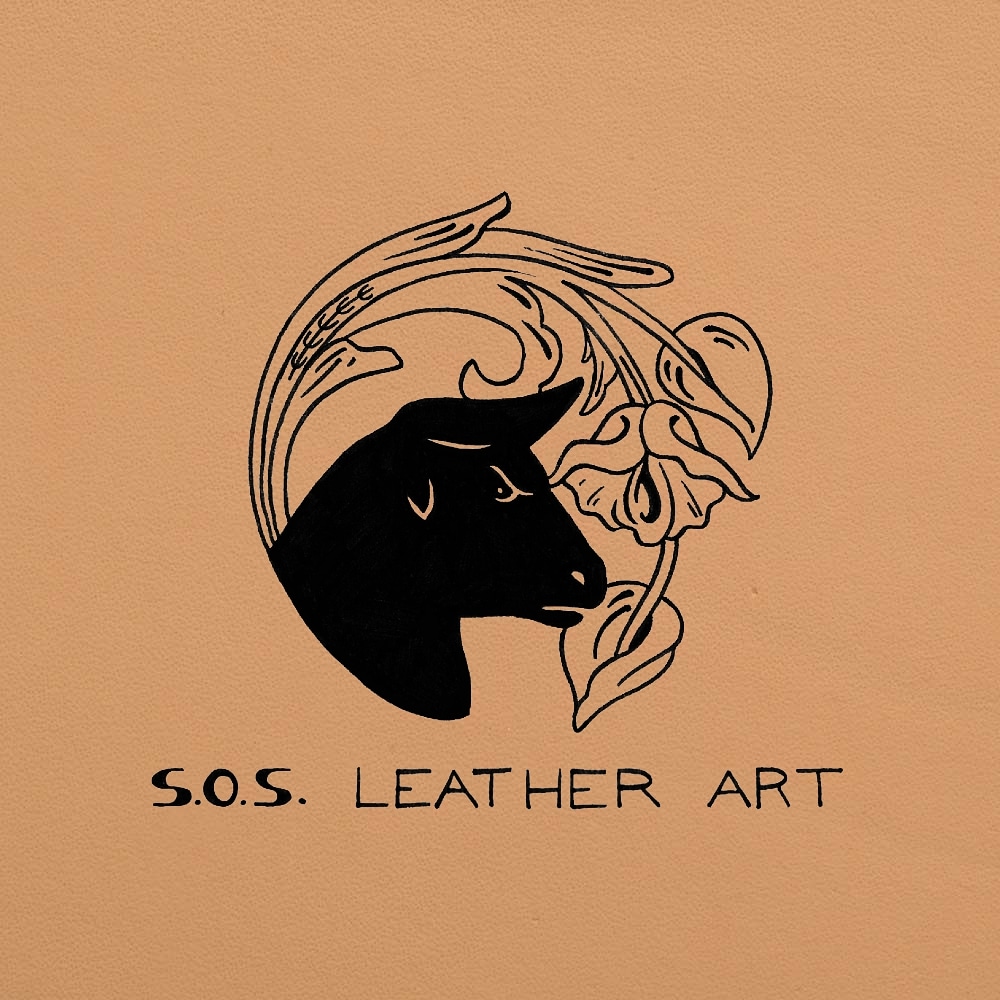 Michelangelo leather photo album